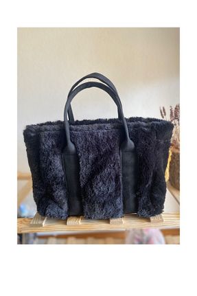 کیف دوشی مشکی زنانه پارچه ای Genel Markalar - کد 880937583