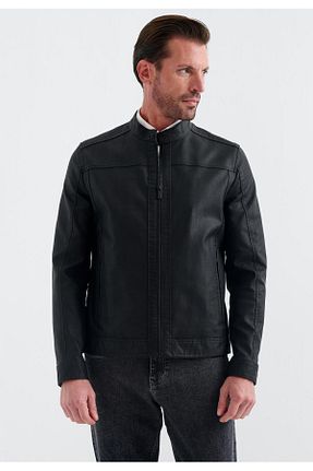 کاپشن مشکی مردانه رگولار Pierre Cardin - کد 319124126