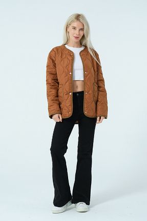 کاپشن قهوه ای زنانه گشاد VALUE FASHION - کد 880965033