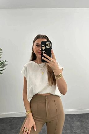 شلوار قهوه ای زنانه لیکرا babycheery - کد 880965085