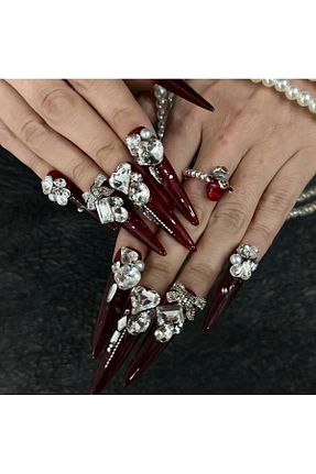 سایر اکسسوری ها زرشکی PİRAYE AKSESUAR - کد 877948072