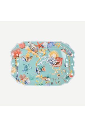 سینی فیروزه ای ملامین Baci Milano - کد 138611523