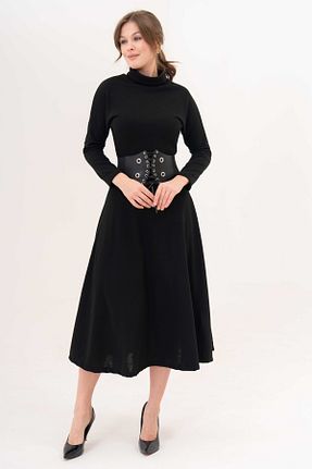 لباس مشکی زنانه بافتنی lovebox - کد 357784716