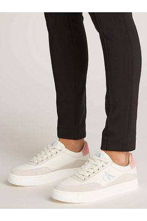 کفش اسنیکر سفید زنانه بند دار Calvin Klein - کد 881073111
