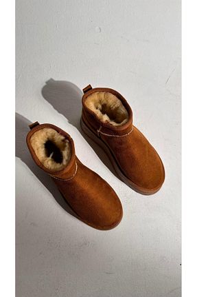 بوت / نیم بوت قهوه ای زنانه جیر Eataly Shoes - کد 881199650