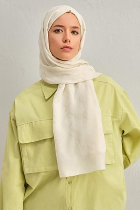 شال بژ زنانه پنبه ای Armine - کد 891441453