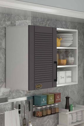 کابینت های آماده آشپزخانه طوسی Suntalam Kenzlife - کد 881221077