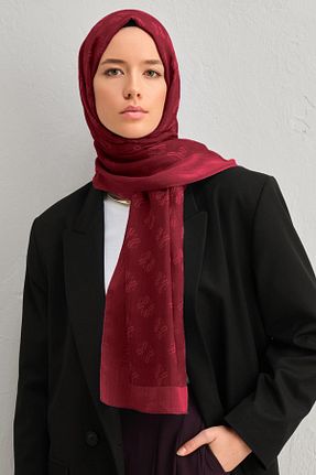 شال قرمز زنانه پنبه ای Armine - کد 890912750