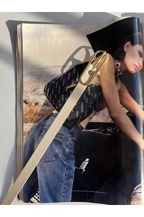 کمربند بژ زنانه چرم مصنوعی ZR Accessory - کد 881247252