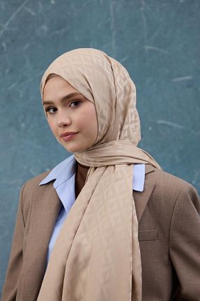 شال قهوه ای زنانه İpekhan - کد 881262661