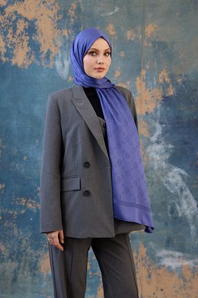 شال بنفش زنانه İpekhan - کد 881262577
