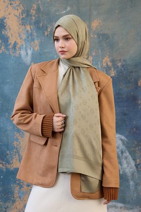 شال سبز زنانه İpekhan - کد 881262458