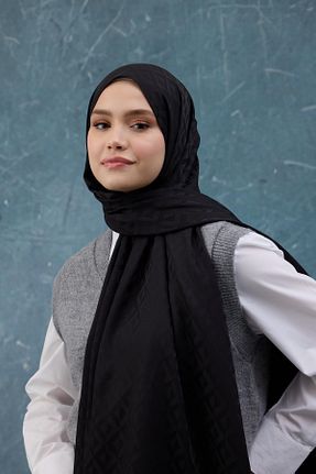 شال مشکی زنانه İpekhan - کد 881262664