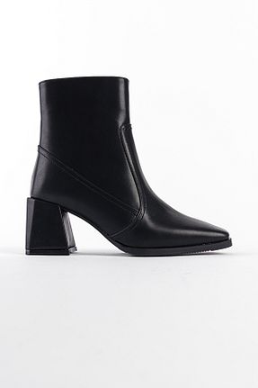 بوت / نیم بوت مشکی زنانه چرم مصنوعی Capone Outfitters - کد 137995961