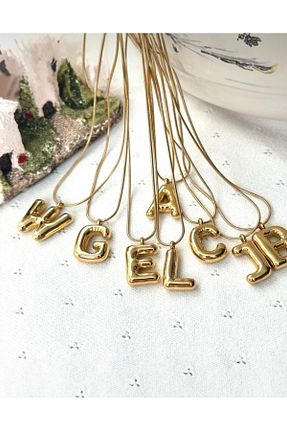 گردنبند جواهر زرد زنانه فلزی ÇILGIN - کد 881275984