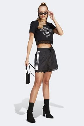 شوارک اسپرت مشکی زنانه مینی adidas - کد 881295001