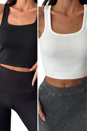 بلوز مشکی زنانه ساده Pek Moda - کد 839937330