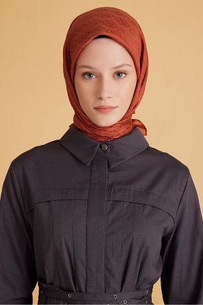 روسری زرد پنبه ای Belli - کد 881328954