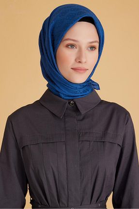 روسری طوسی پنبه ای Belli - کد 881328975