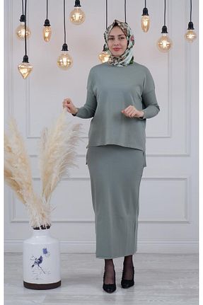 تونیک حجاب رنگی زنانه پنبه ای Invee - کد 220226823