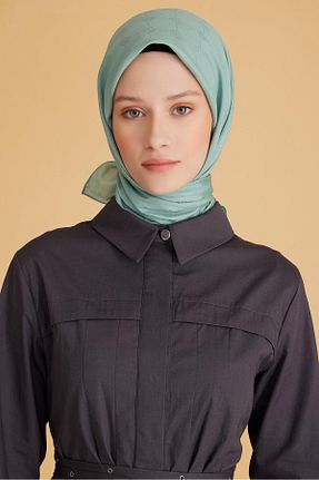 روسری سبز پلی استر Belli - کد 881329076