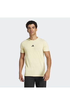 تیشرت صورتی مردانه اسلیم فیت adidas - کد 881331560