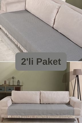 کاور مبل طوسی پنبه ای Miracolo Home - کد 871884754