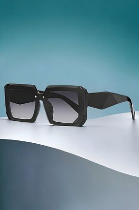 عینک آفتابی مشکی زنانه UV400 MACERATİ - کد 378933014