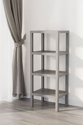 قفسه حمام طوسی پلاستیک Trend Maison - کد 476050482