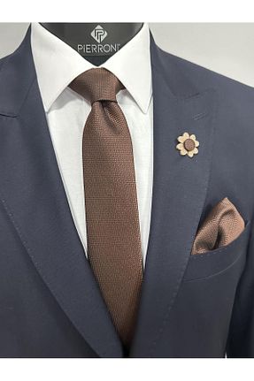 کراوات رنگی مردانه میکروفیبر PİERRONİ - کد 775804307