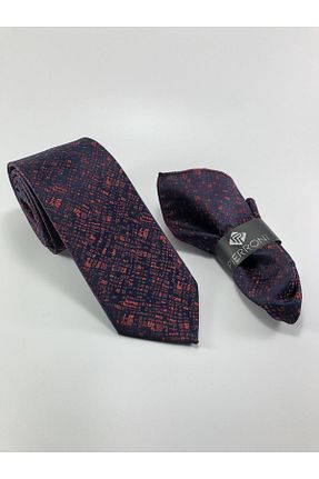 کراوات سرمه ای مردانه میکروفیبر PİERRONİ - کد 57622921