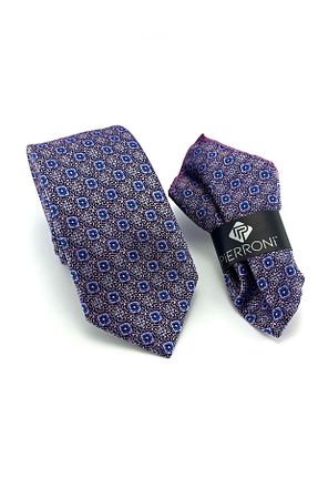 کراوات رنگی مردانه میکروفیبر PİERRONİ - کد 388830213