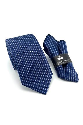 کراوات رنگی مردانه میکروفیبر PİERRONİ - کد 388854301