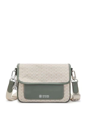 کیف دوشی بژ زنانه پارچه ای Kipling - کد 655885517