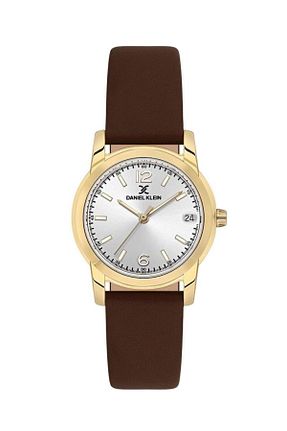 ساعت مچی قهوه ای زنانه 26-30 میلی متر Daniel Klein - کد 845424728