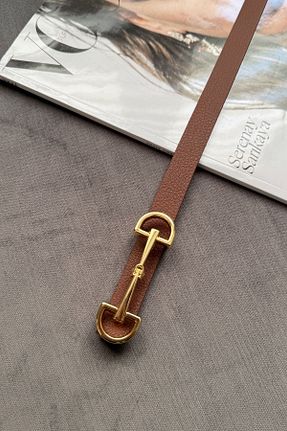 کمربند رنگی زنانه چرم مصنوعی H&E LUXURY DESIGN - کد 881400205