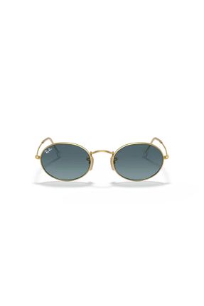 عینک آفتابی طلائی زنانه 51 Ray-Ban - کد 881432867