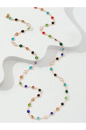 گردنبند استیل ( فولاد ) طلائی زنانه استیل (فولاد) SE Jewellery - کد 881395363