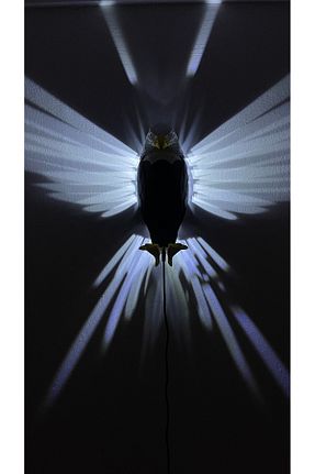 چراغ مطالعه / رومیزی زرد پلاستیک HF - کد 863135910