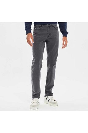 شلوار جین طوسی مردانه پاچه تنگ Nautica - کد 881456127