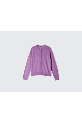 رویه بنفش زنانه کشمیر United Colors of Benetton - کد 881448070