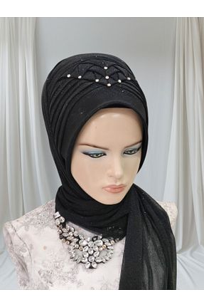 شال مشکی زنانه NurAy - کد 881464651