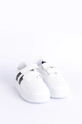 کفش پیاده روی سفید بچه گانه چرم مصنوعی AristocratShoes - کد 881614868
