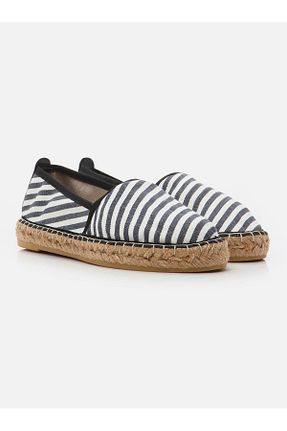 کفش اسپادریل مشکی زنانه چرم خالص Su Espadril - کد 750862928