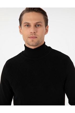 پلیور قهوه ای مردانه اسلیم فیت Pierre Cardin - کد 881656431