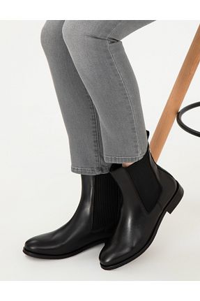 بوت / نیم بوت قهوه ای زنانه چرم مصنوعی Pierre Cardin - کد 881658034