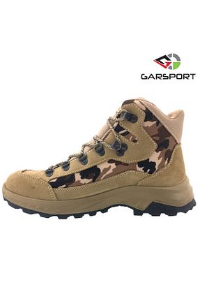 کفش بیرون بژ مردانه جیر Garsport - کد 881659044