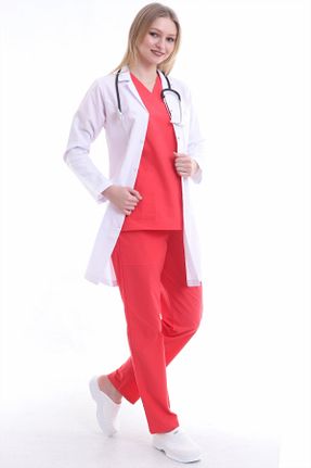 پیراهن سفید زنانه رگولار Esen Forma - کد 881667887