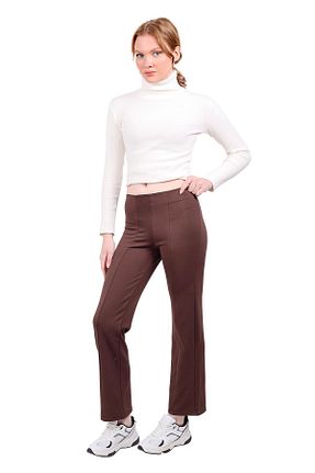 ساق شلواری قهوه ای زنانه بافتنی Rays - کد 881680545