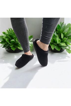 دمپائی مشکی زنانه پارچه ای Gezer - کد 881684082